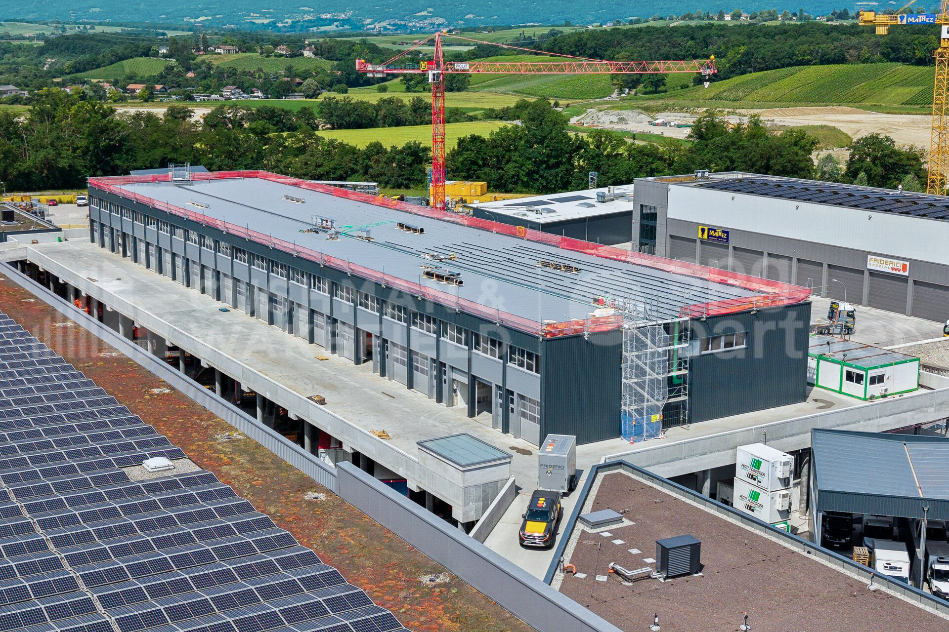 Atelier à louer – 340 m² – ZIBAY – Terre-Mousson 8 – Satigny