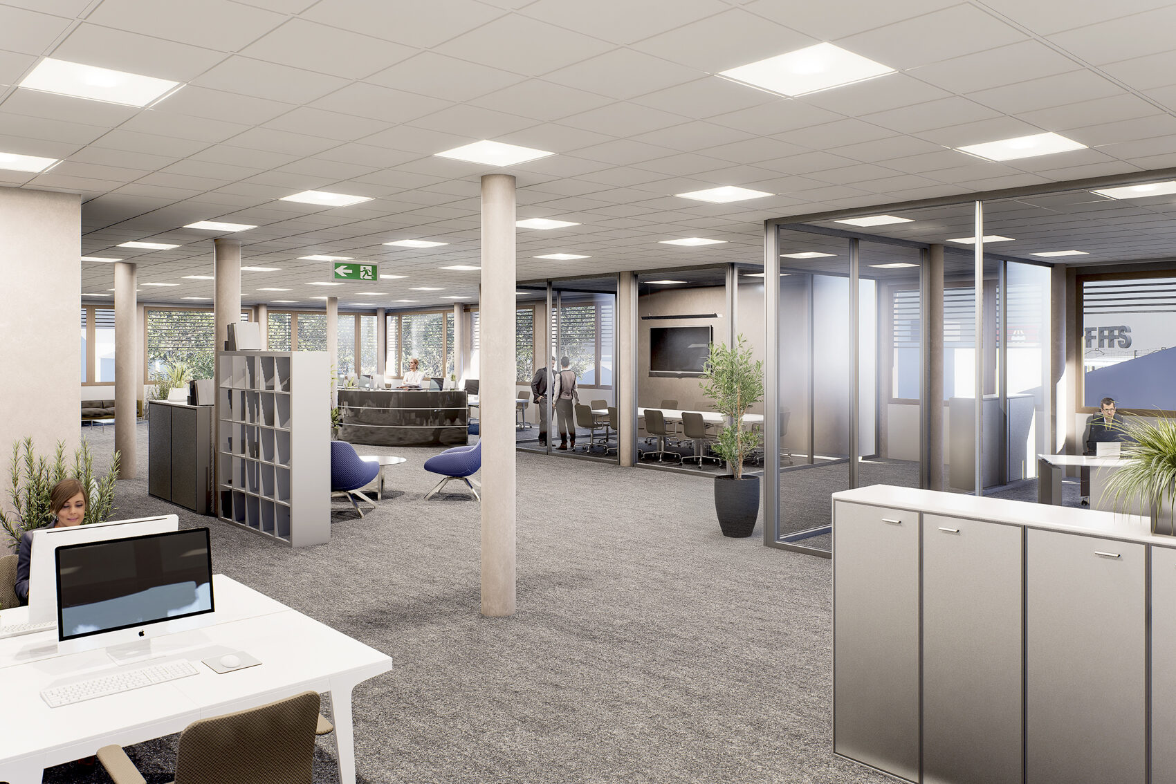 Atelier à louer – 1500 m² – ZIMEYSA – Vieux-Bureau 81 – Meyrin