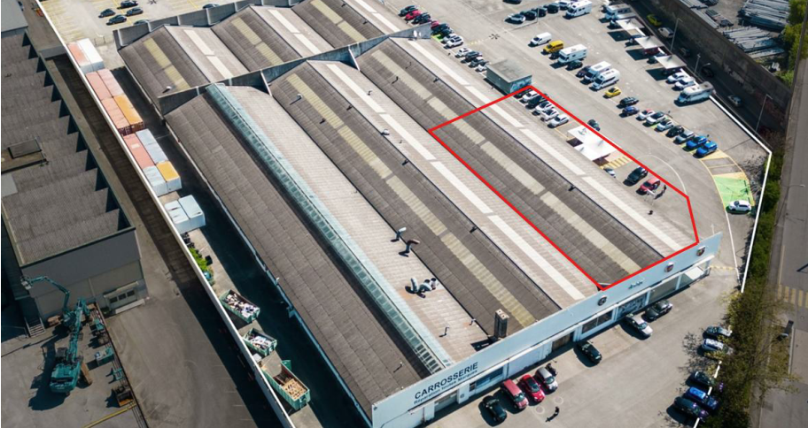 Dépôt intérieur à louer – 1280 m² – ZODIM – Voituriers 15 – Meyrin